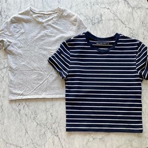 Abercrombie Cotton Seamless Cropped Tees